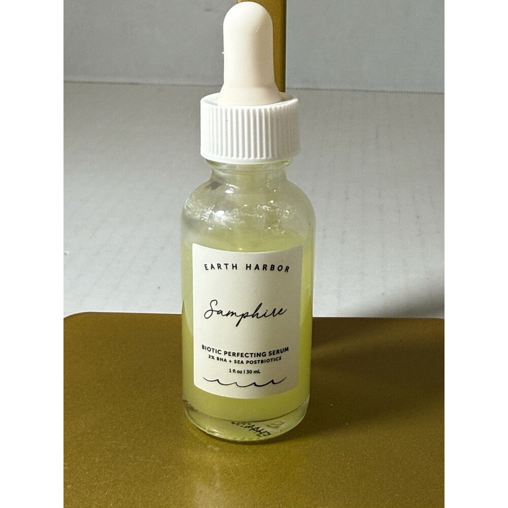 Earth Harbor Samphire Biotic Perfecting Serum 1 oz Vegan 2% BHA Read Description
